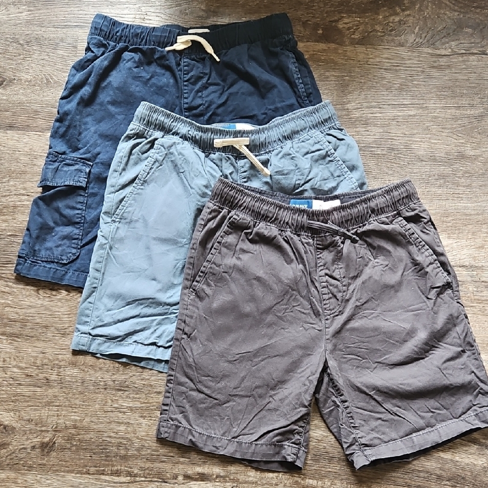 Old Navy Kids Shorts - Navy, Light Blue, Gray